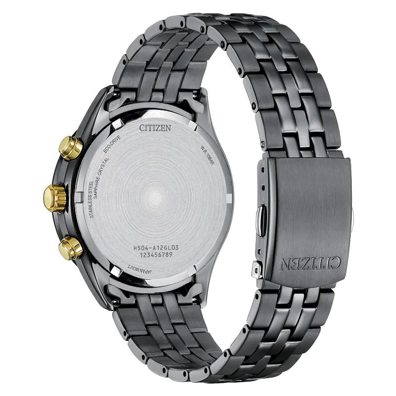 Citizen Classic Light In Black 42mm Eco-Drive Stainless Steel Watch 