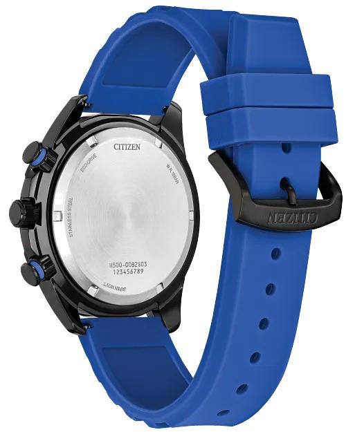 Citizen Brycen 44.8mm Eco-Drive Stainless Steel Watch AT2586-05E