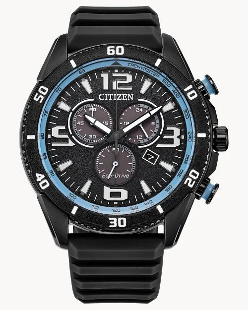 Citizen Brycen 44.8mm Eco-Drive Stainless Steel Watch 