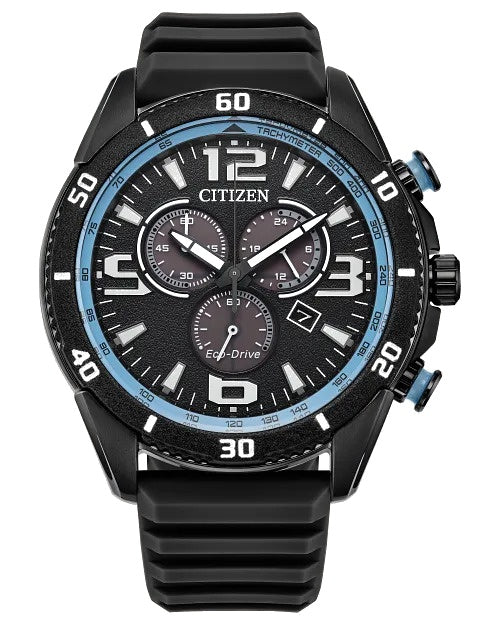 Citizen Brycen 44.8mm Eco-Drive Stainless Steel Watch 