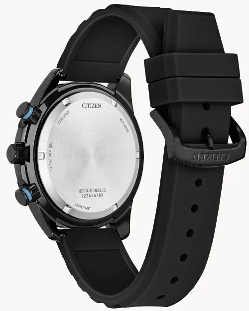 Citizen Brycen 44.8mm Eco-Drive Stainless Steel Watch 