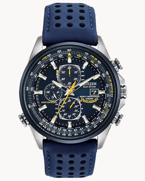 Citizen Blue Angels World Chronograph 43MM Eco- Drive Watch.