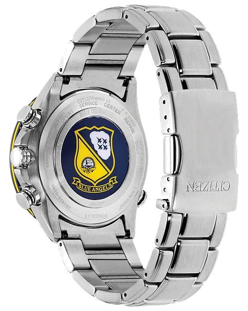 Citizen Blue Angels World Chronograph 43mm Eco-Drive Watch AT8020-54L