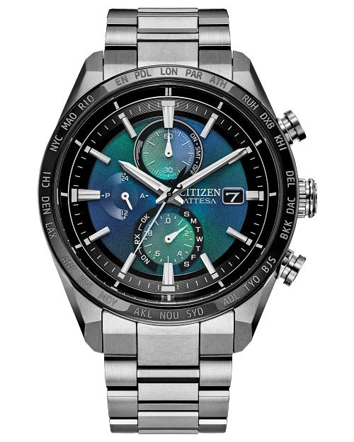 Citizen Attesa 42mm Eco-Drive Super Titanium Watch 