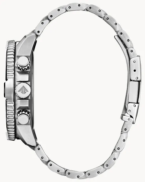 Citizen Promaster Navihawk A-T 48mm Eco-Drive Stainless Steel Watch 