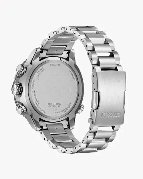 Citizen Promaster Navihawk A-T 48mm Eco-Drive Stainless Steel Watch 