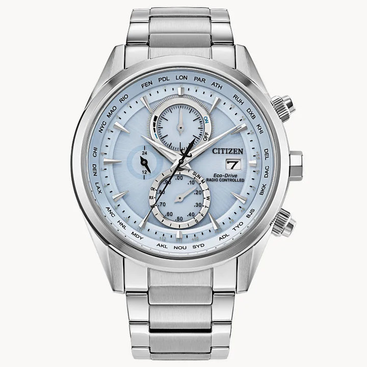 Citizen Sport Luxury 43mm Eco-Drive Stainless Steel Watch 