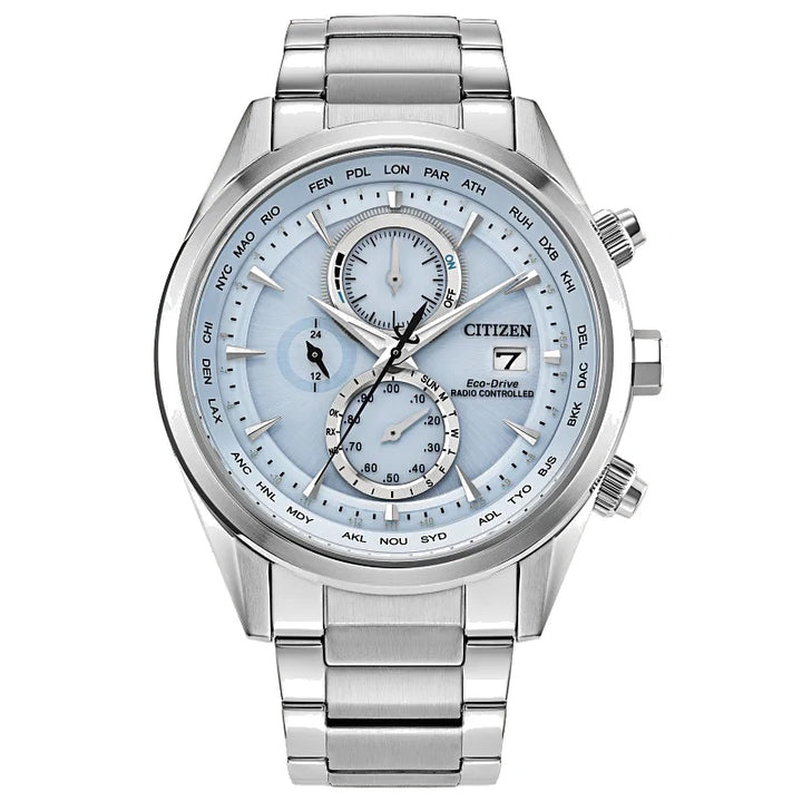 Citizen Sport Luxury 43mm Eco-Drive Stainless Steel Watch 