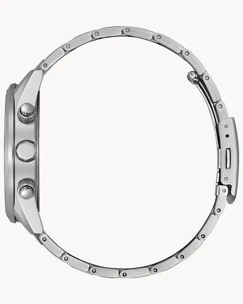 Citizen Sport Luxury 43mm Eco-Drive Stainless Steel Watch 