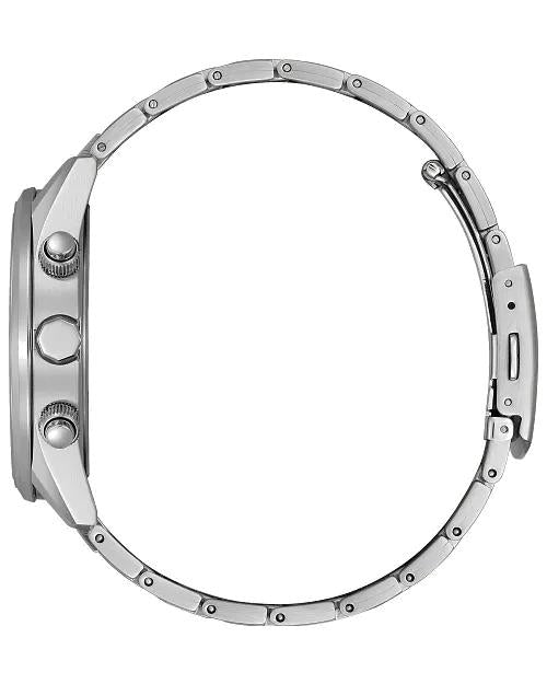 Citizen Sport Luxury 43mm Eco-Drive Stainless Steel Watch 