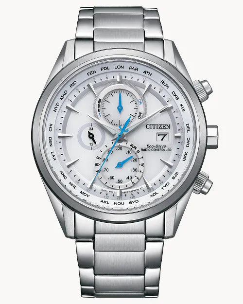 Citizen Sport Luxury 43mm Eco-Drive Stainless Steel Watch 