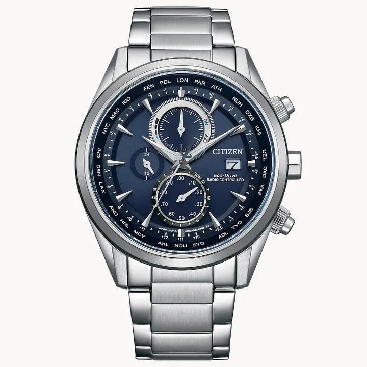 Citizen Sport Luxury 43mm Eco-Drive Stainless Steel Watch 