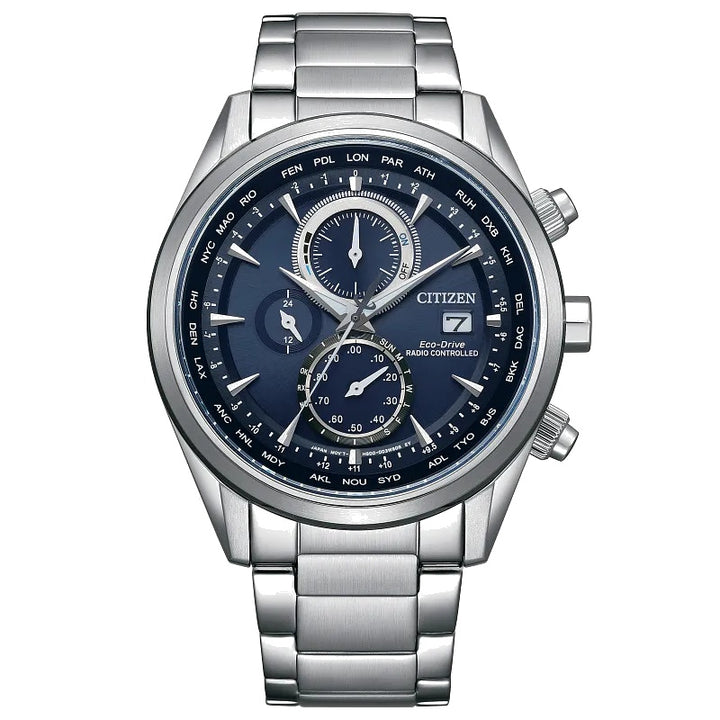 Citizen Sport Luxury 43mm Eco-Drive Stainless Steel Watch 