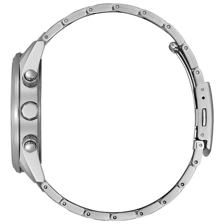 Citizen Sport Luxury 43mm Eco-Drive Stainless Steel Watch 