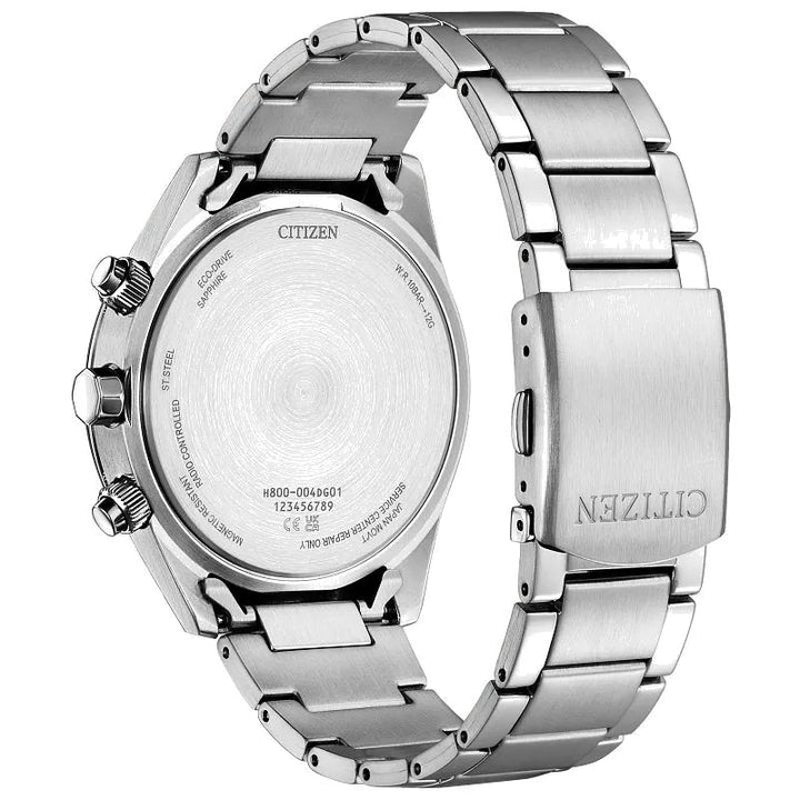 Citizen Sport Luxury 43mm Eco-Drive Stainless Steel Watch 
