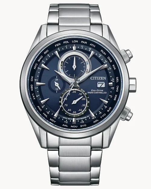 Citizen Sport Luxury 43mm Eco-Drive Stainless Steel Watch 