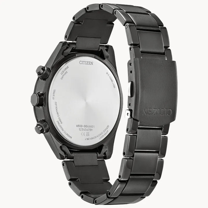 Citizen Sport Luxury 43mm Eco-Drive Stainless Steel Watch 