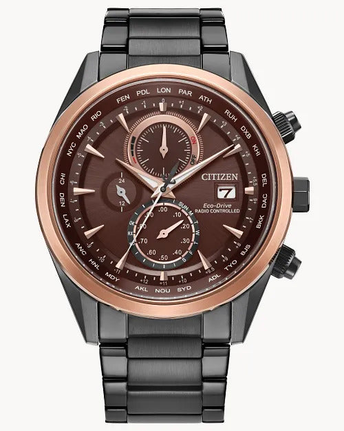 Citizen Sport Luxury 43mm Eco-Drive Stainless Steel Watch 