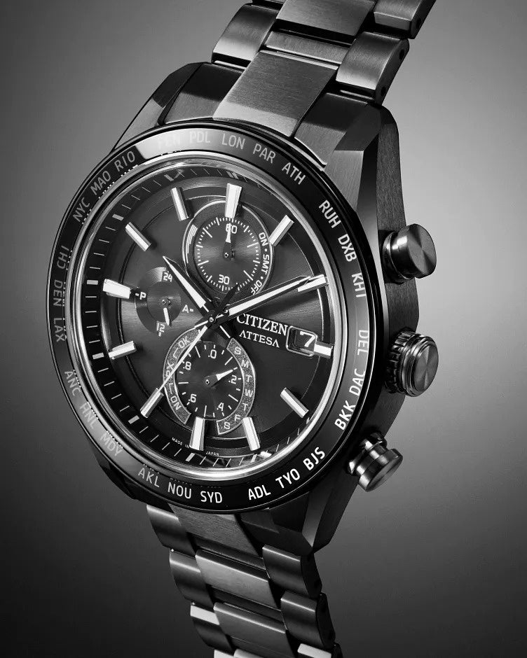 Citizen Attesa 42mm Eco-Drive Super Titanium Watch 
