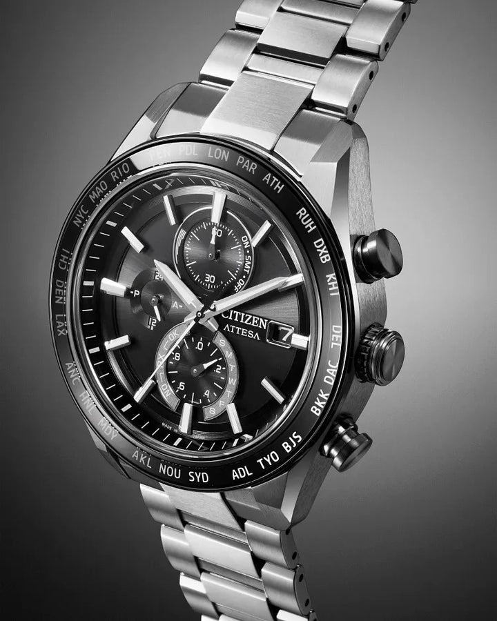 Citizen Attesa 42mm Eco-Drive Super Titanium Watch 