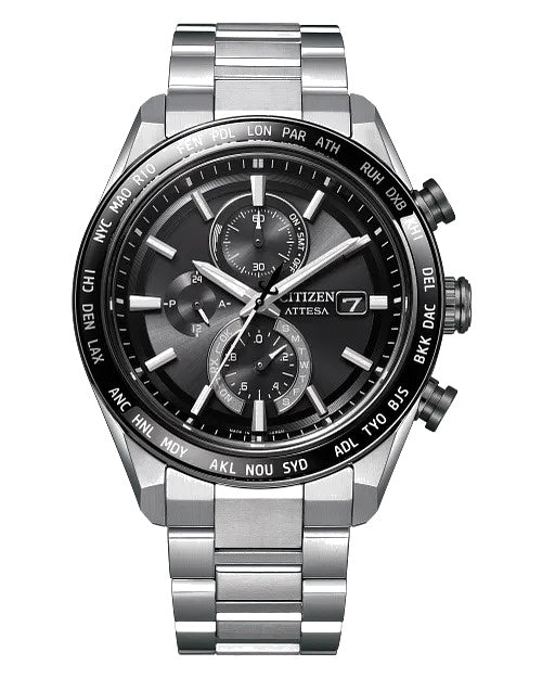 Citizen Attesa 42mm Eco-Drive Super Titanium Watch 