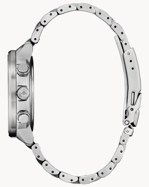 Citizen Promaster Navihawk A-T 41mm Eco-Drive Stainless Steel Watch 