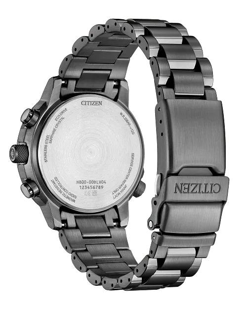 Citizen Promaster Navihawk A-T 41mm Eco-Drive Stainless Steel Watch 
