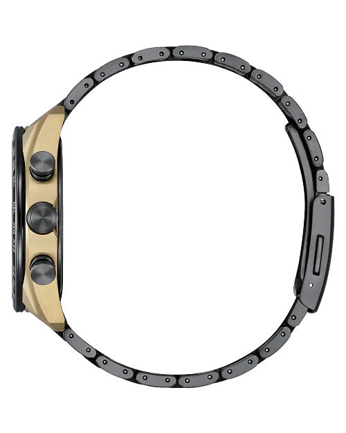 Citizen Attesa Light In Black 42mm Eco-Drive Super Titanium Watch 
