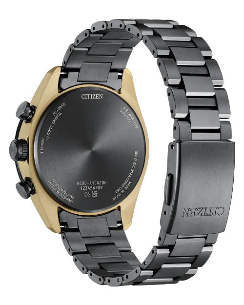Citizen Attesa Light In Black 42mm Eco-Drive Super Titanium Watch 
