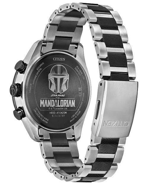 Citizen Attesa Mandalorian Beskar 42mm Eco-Drive Super Titanium Watch