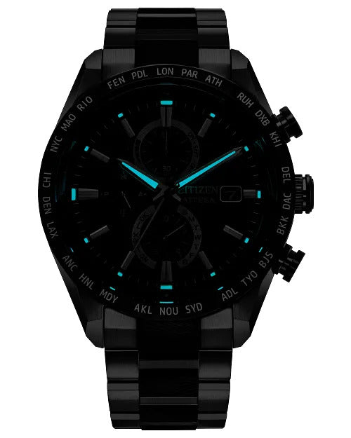 Citizen Attesa Mandalorian Beskar 42mm Eco-Drive Super Titanium Watch