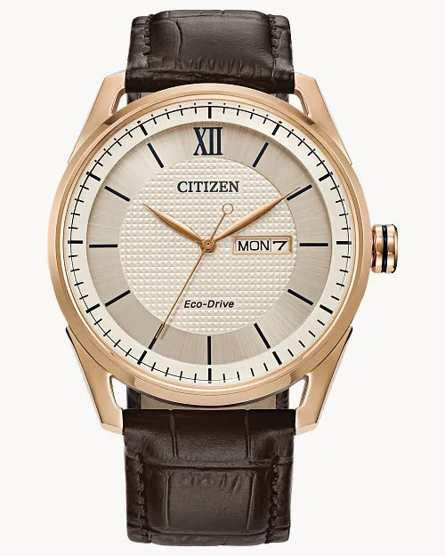 Citizen Clssic 42mm Eco-Drive Watch. AW0082-01A