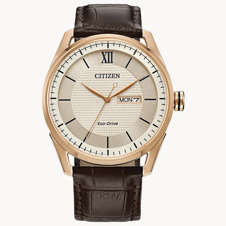 Citizen Clssic 42mm Eco-Drive Watch. AW0082-01A