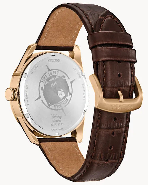 Citizen Hometown Mickey Mouse 42mm Eco-Drive Stainless Steel Watch 