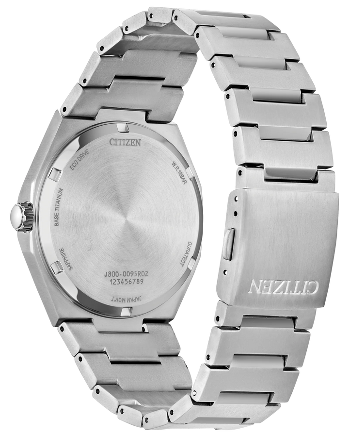 Citizen Zenshin Three-hand Super Titanium 39mm Eco-Drive Watch #AW0130-85A