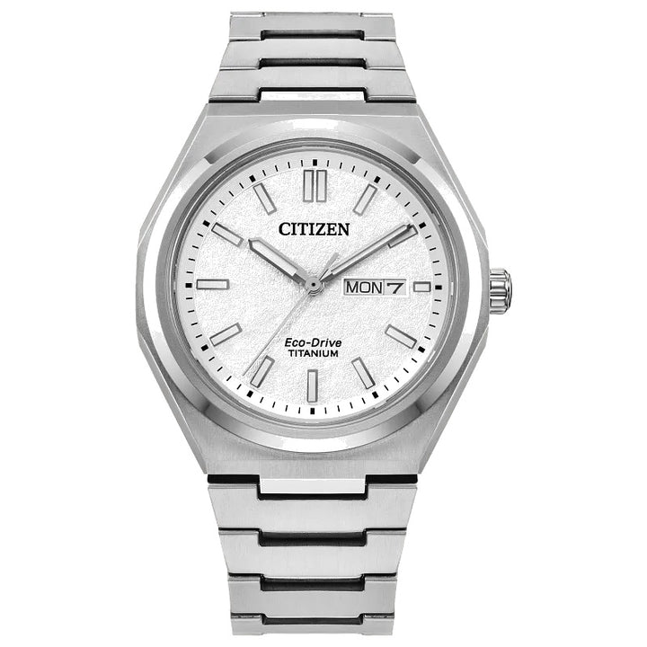 Citizen Zenshin Three-hand Super Titanium 39mm Eco-Drive Watch 