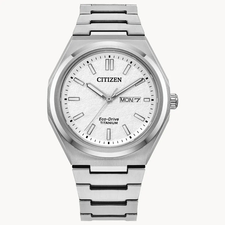 Citizen Zenshin Three-hand Super Titanium 39mm Eco-Drive Watch 