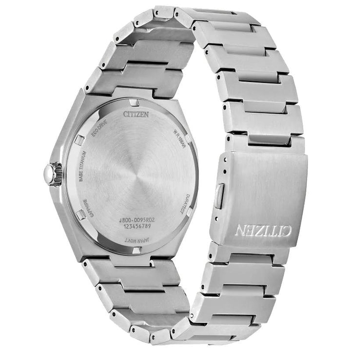 Citizen Zenshin Three - hand Super Titanium 39mm Eco-Drive Watch AW0130-85A