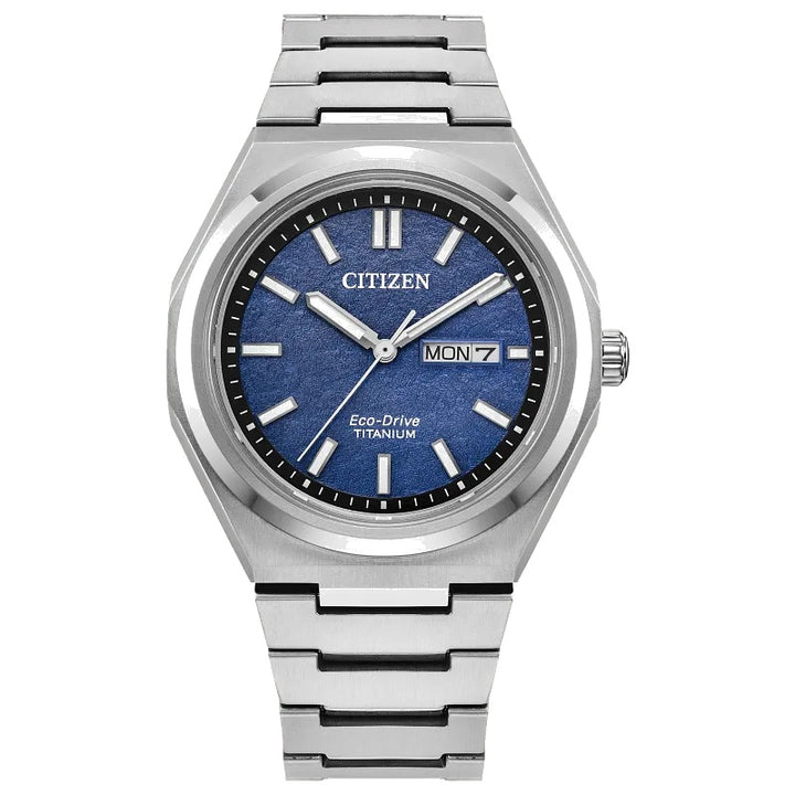 Citizen Zenshin Three-hand Super Titanium 39mm Eco-Drive Watch 