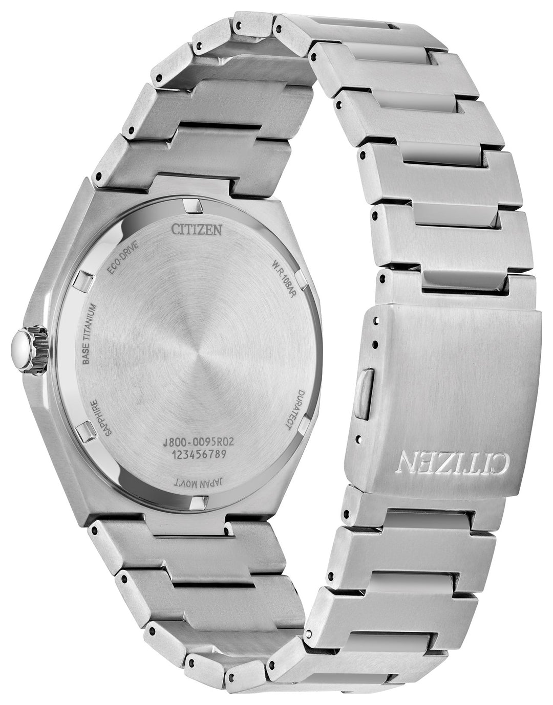 Citizen Zenshin Three-hand Super Titanium 39mm Eco-Drive Watch #AW0130-85L