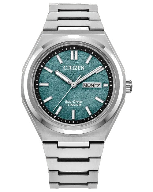 Citizen Zenshin Three-Hand 39mm Eco-Drive Super Titanium Watch 