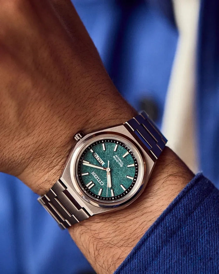 Citizen Zenshin Three-Hand 39mm Eco-Drive Super Titanium Watch 