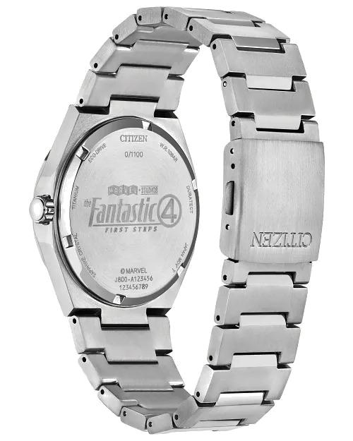 Citizen The Fantastic 4: First Steps 39mm Eco-Drive Super Titanium Watch AW0131-66W
