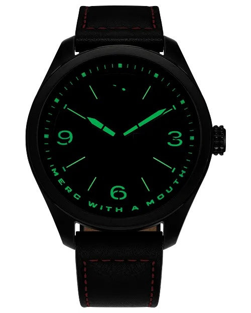 Citizen Here Comes Deadpool 42mm Eco-Drive Stainless Steel Watch 