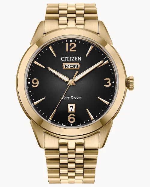 Citizen Rolan 40.5mm Eco-Drive Stainless Steel Watch 