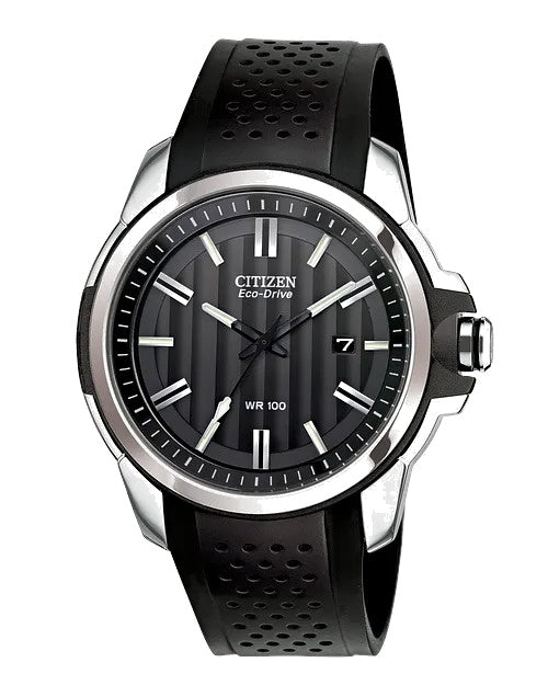 Citizen Weekender 44mm Eco-Drive Stainless Steel Watch AW1150-07E