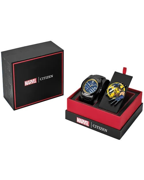 Citizen Wolverine 43mm Eco-Drive Stainless Steel Watch AW1435-66W