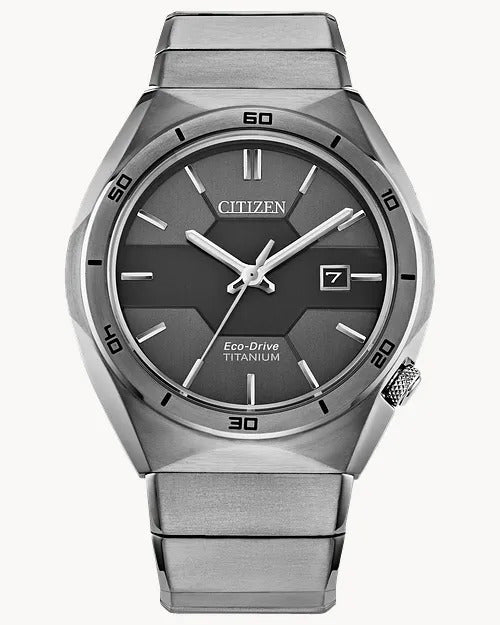 Citizen Super Titanium Armor 41MM Eco-Drive Watch.  AW1660-51H