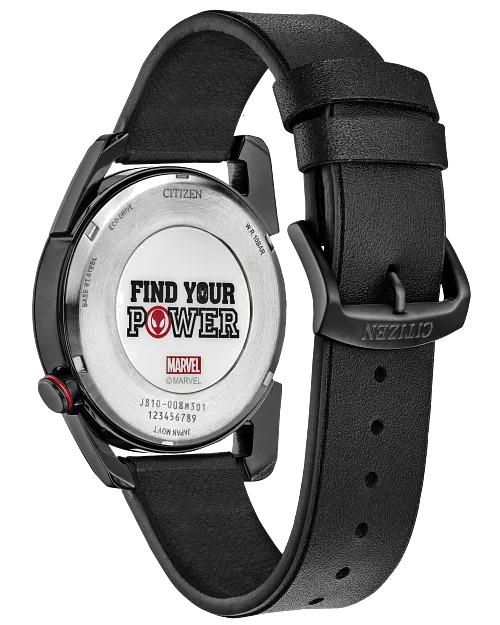 Citizen Miles Morales 42mm Eco-Drive Stainless Steel Watch AW1685-00W