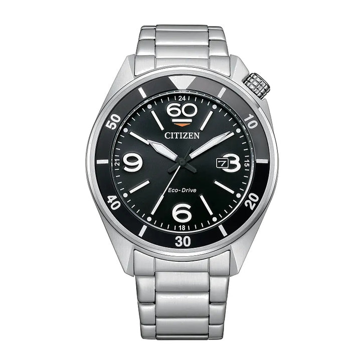 Citizen Sport 44mm Eco-Drive Stainless Steel Watch 